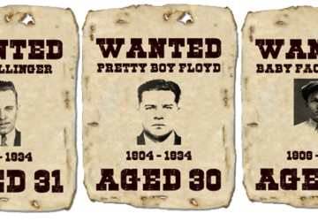 The Three Musketeers: John Dillinger, Pretty Boy Floyd, Baby Face Nelson