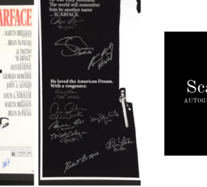Al Pacino Signed Scarface Frame Goes on Sale