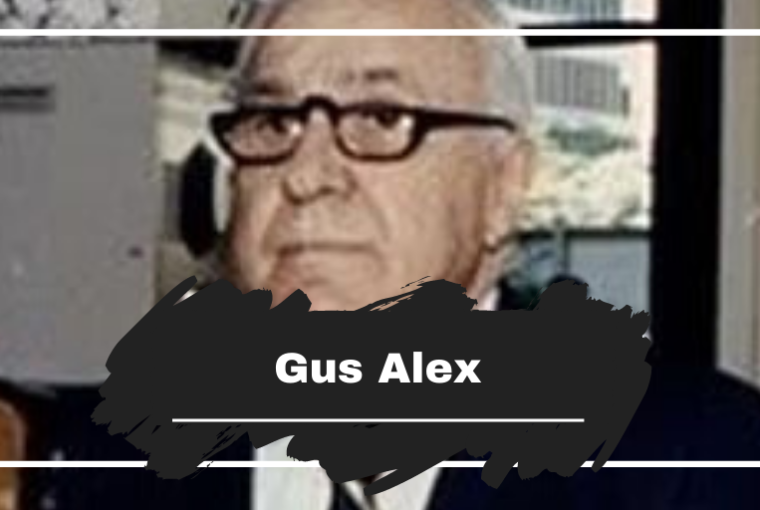 On This Day in 1998 Gus Alex Died, Aged 82
